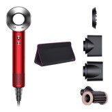 Фен Dyson Supersonic HD15 (Красный) с 4 насадками в чехле