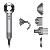 Фен Dyson Supersonic (белый) с 5 насадками