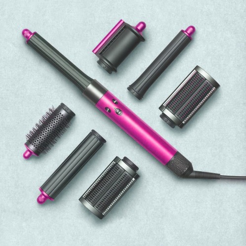 Стайлер Dyson Airwrap HS05 Complete Long (фуксия/яркий никель) с кейсом