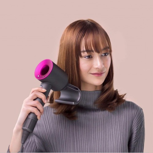 Фен Dyson Supersonic для волос (фуксия) с 5 насадками