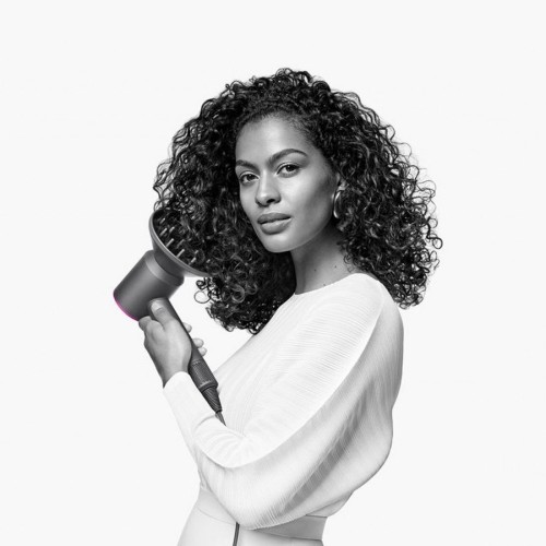 Фен Dyson Supersonic (черный/серебристый) с 5 насадками